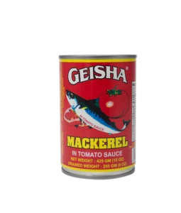 Geisha canned mackerel