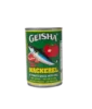 Geisha canned mackerel with chilli