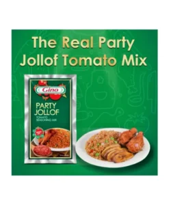 Gino party jollof (tomato sachet) pack of 5