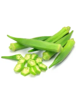 Fresh okra/okro box