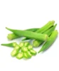 Fresh okra/okro box